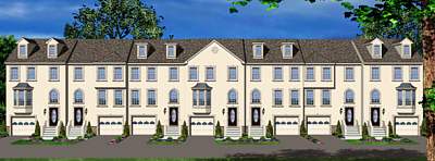 Front view of Greenleaf Commons of Lehigh Valley New Construction Real Estate